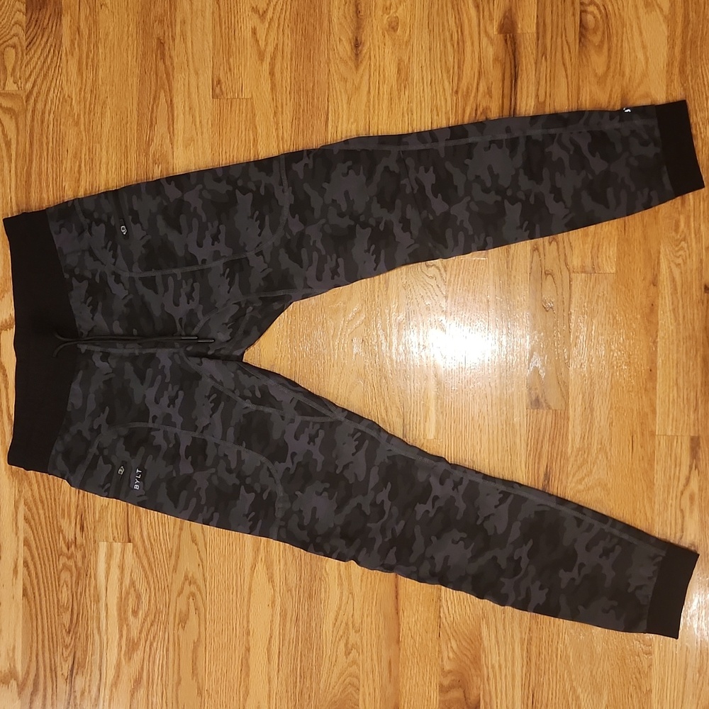 BYLT Elite+ Jogger Black Camo Everyday Jogger Pant Skinny Fit-Medium